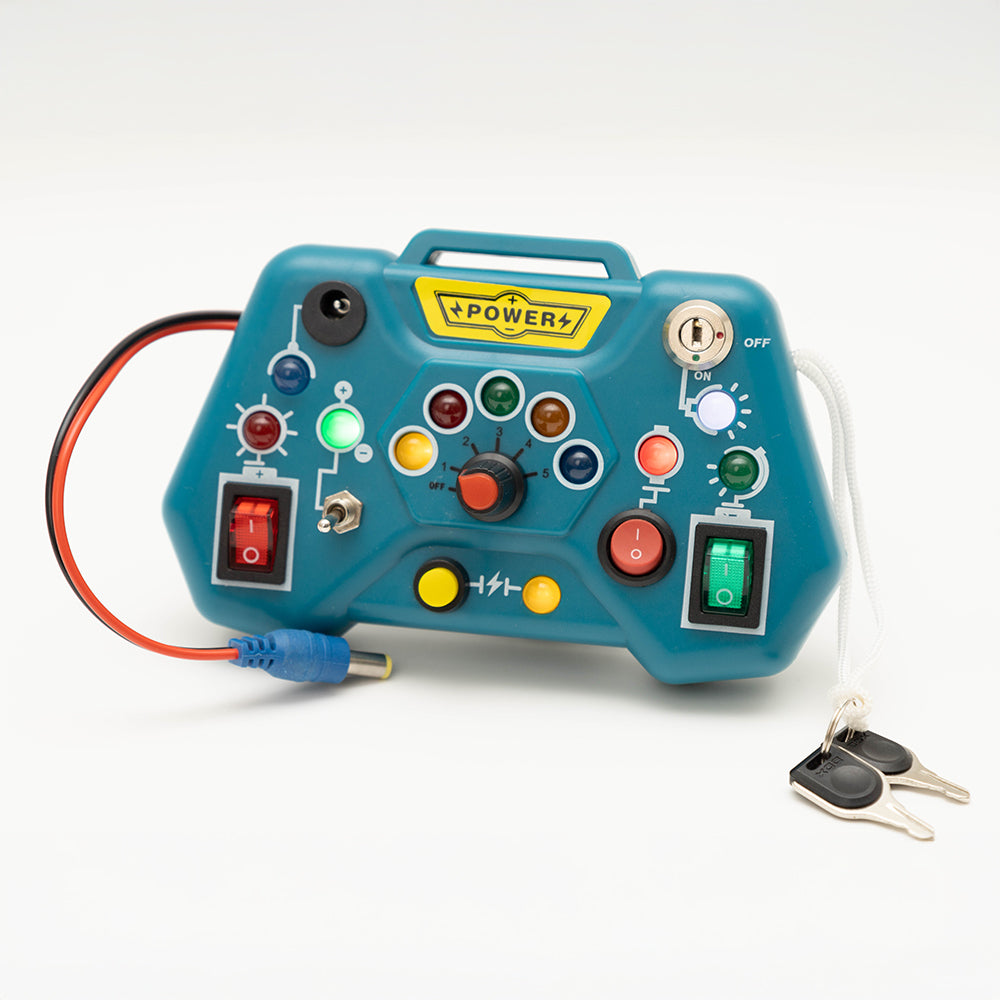 Tablica manipulacyjna z diodami LED Montessori