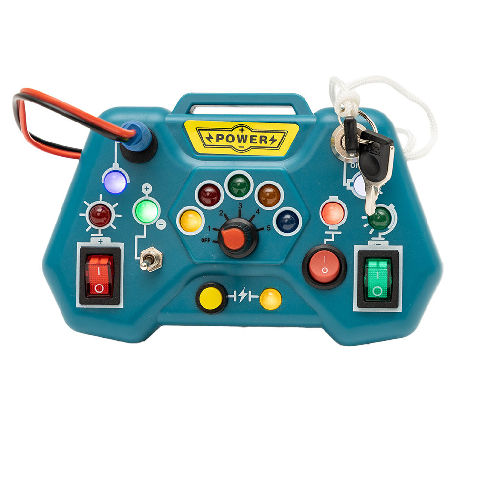 Tablica manipulacyjna z diodami LED Montessori