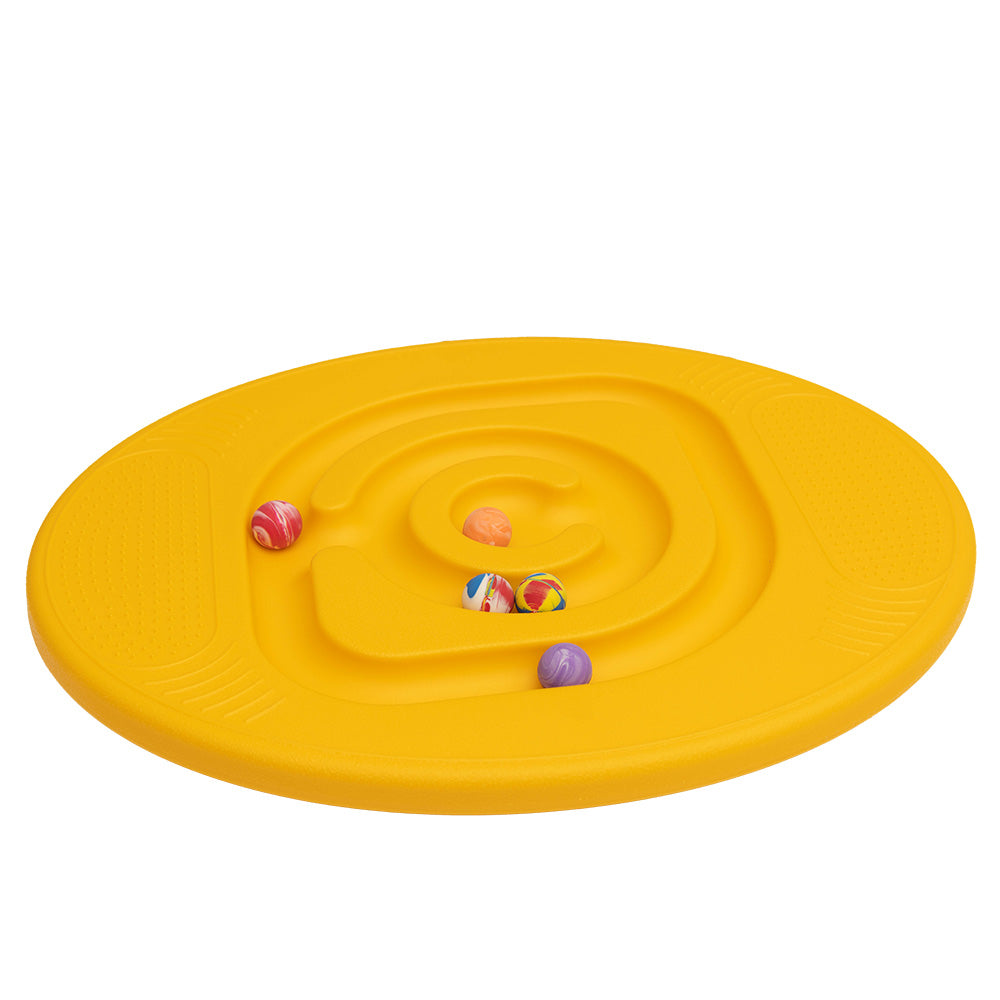 Aktywny Maluch Balansująca Deska - Równoważnia żółta