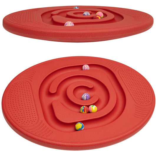 Aktywny Maluch Balansująca Deska - Równoważnia czerwona