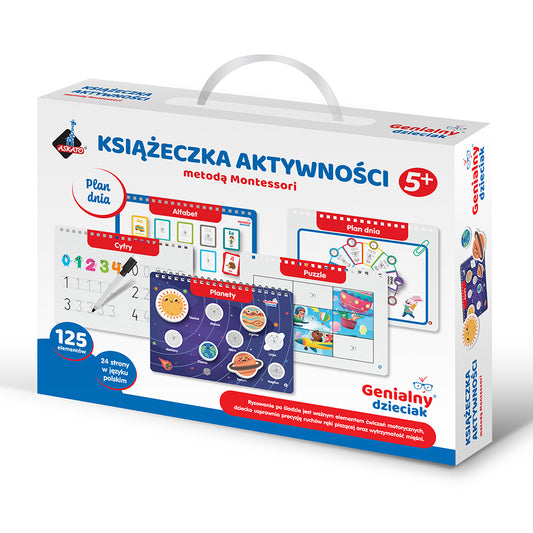 Genialny Dzieciak - Książeczka edukacyjna plan dnia