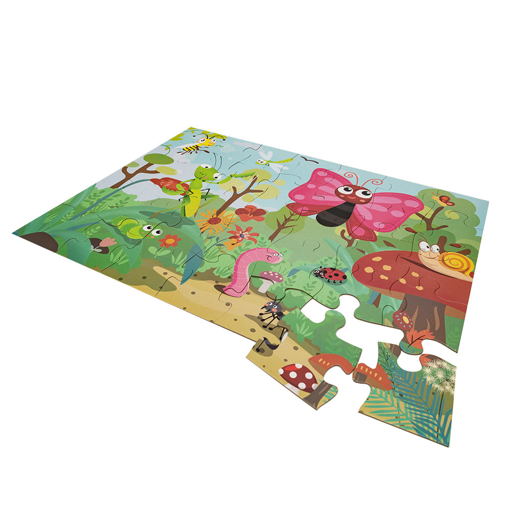 Genialny Dzieciak Puzzle Maxi - Łąka