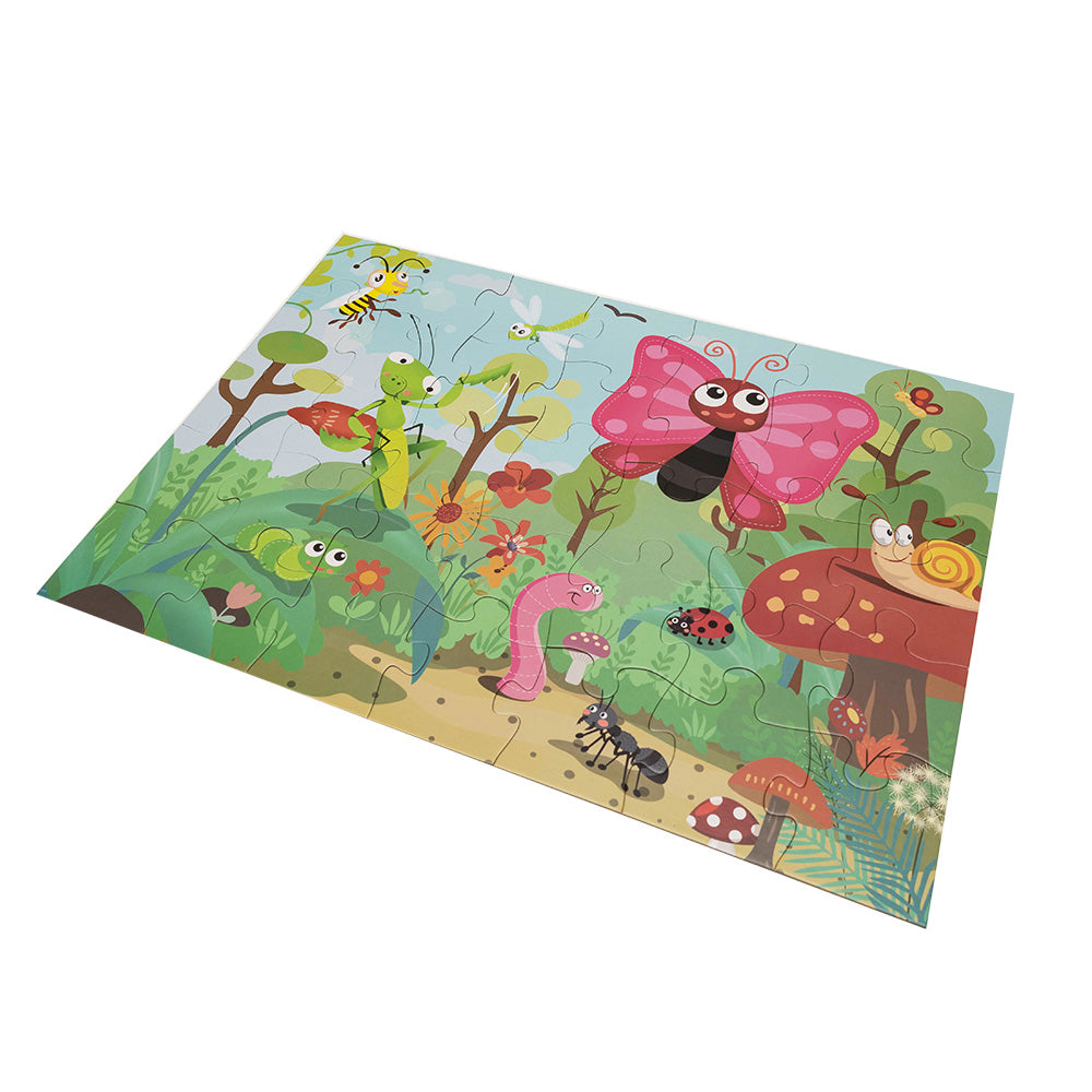 Genialny Dzieciak Puzzle Maxi - Łąka