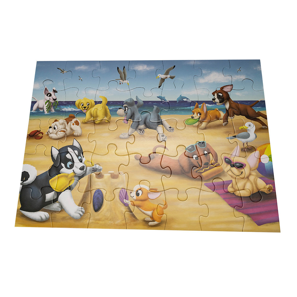 Genialny Dzieciak Puzzle Maxi - Pieski