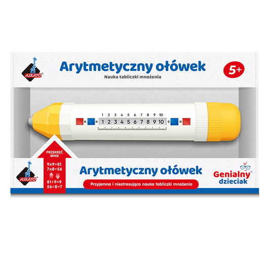 Genialny Dzieciak - Arytmetyczny ołówek do nauki mnożenia