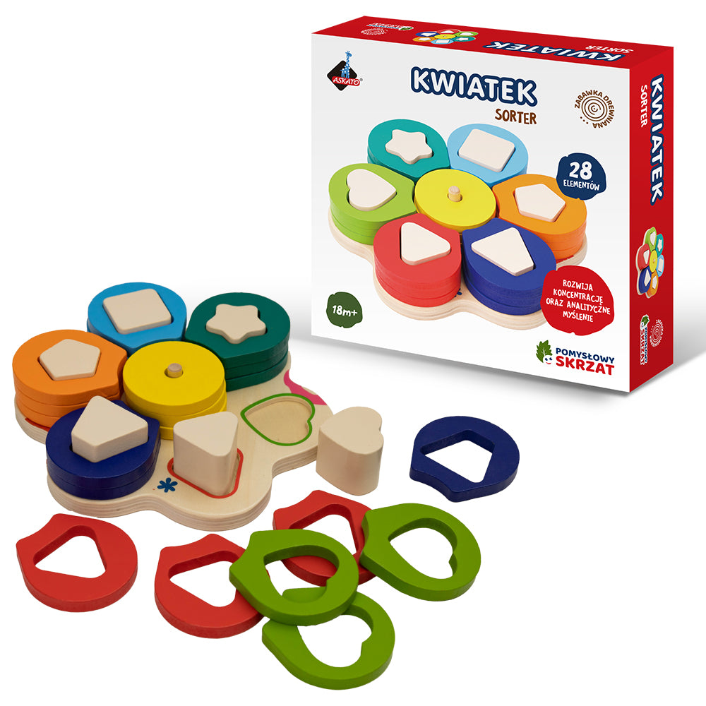 Pomysłowy Skrzat – Kwiatek Sorter