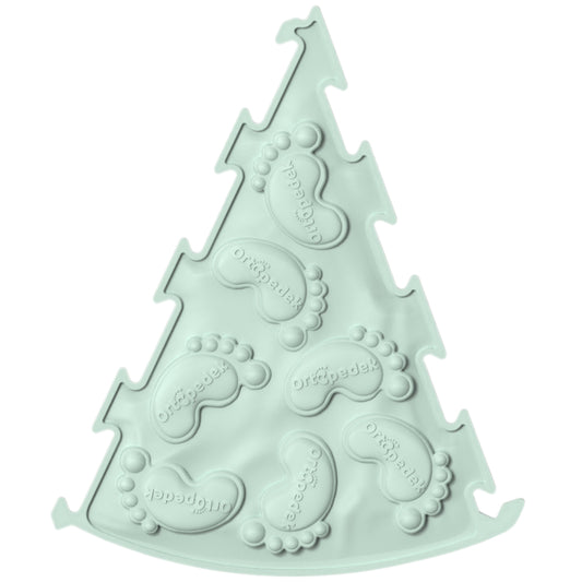 ORTOPEDEK Mata sensoryczna trójkątna pastelowa - zielona