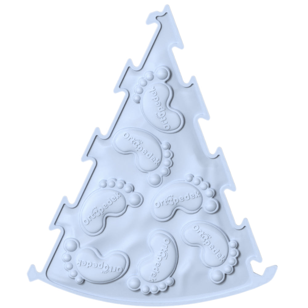 ORTOPEDEK Mata sensoryczna trójkątna pastelowa - niebieska