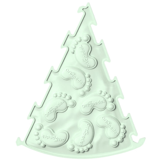 ORTOPEDEK Mata sensoryczna trójkątna pastelowa - jasnozielona