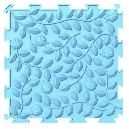 ORTOPEDEK Mata sensoryczna - Listki niebieska