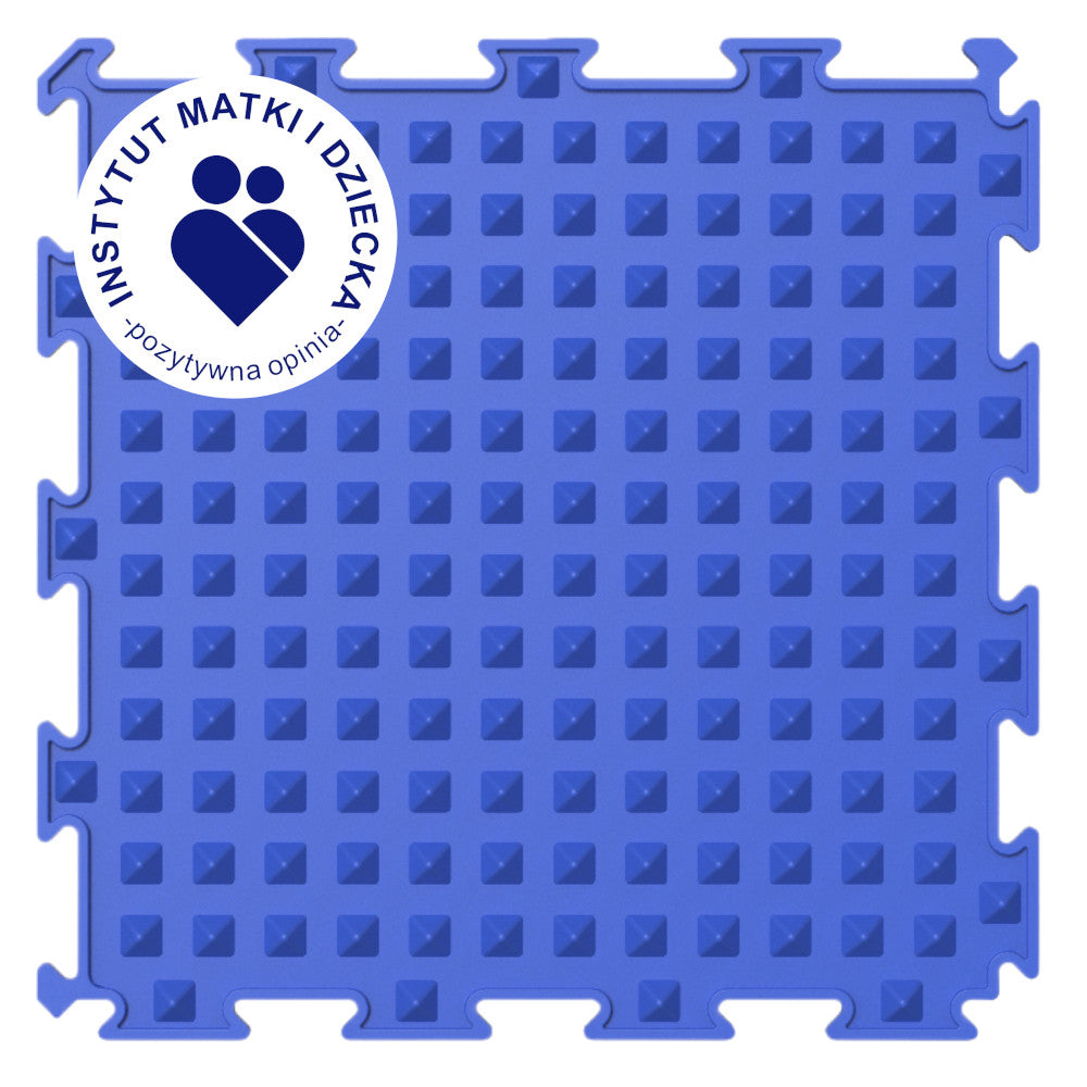 ORTOPEDEK Mata sensoryczna - Piramidki granatowa