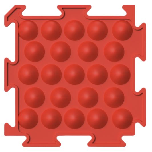 ORTOPEDEK Mini-mata sensoryczna - Wypustki czerwone