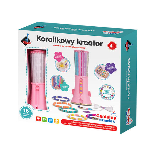 Genialny Dzieciak - Koralikowy kreator do robienia bransoletek
