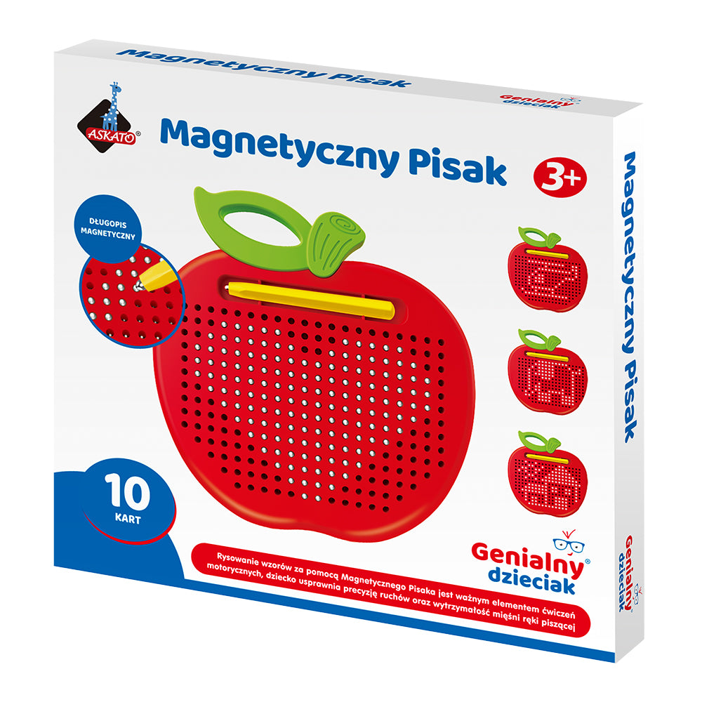 Magnetyczna tablica rysunkowa z pisakiem