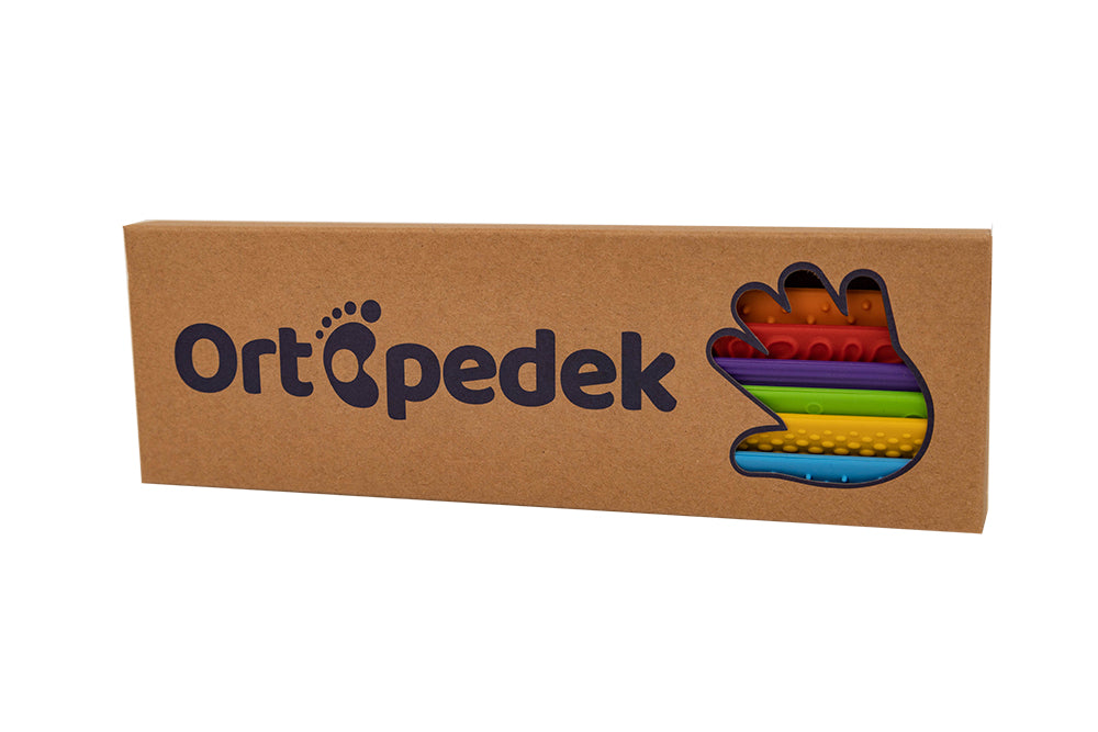 Bransoletki sensoryczne ORTOPEDEK - 6 elementów