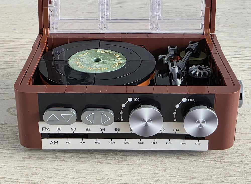 Klocki RETRO GRAMOFON - 217 elementów