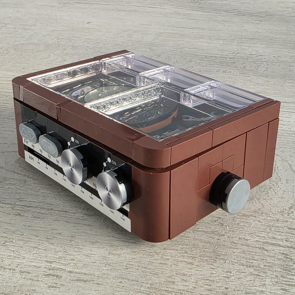 Klocki RETRO GRAMOFON - 217 elementów