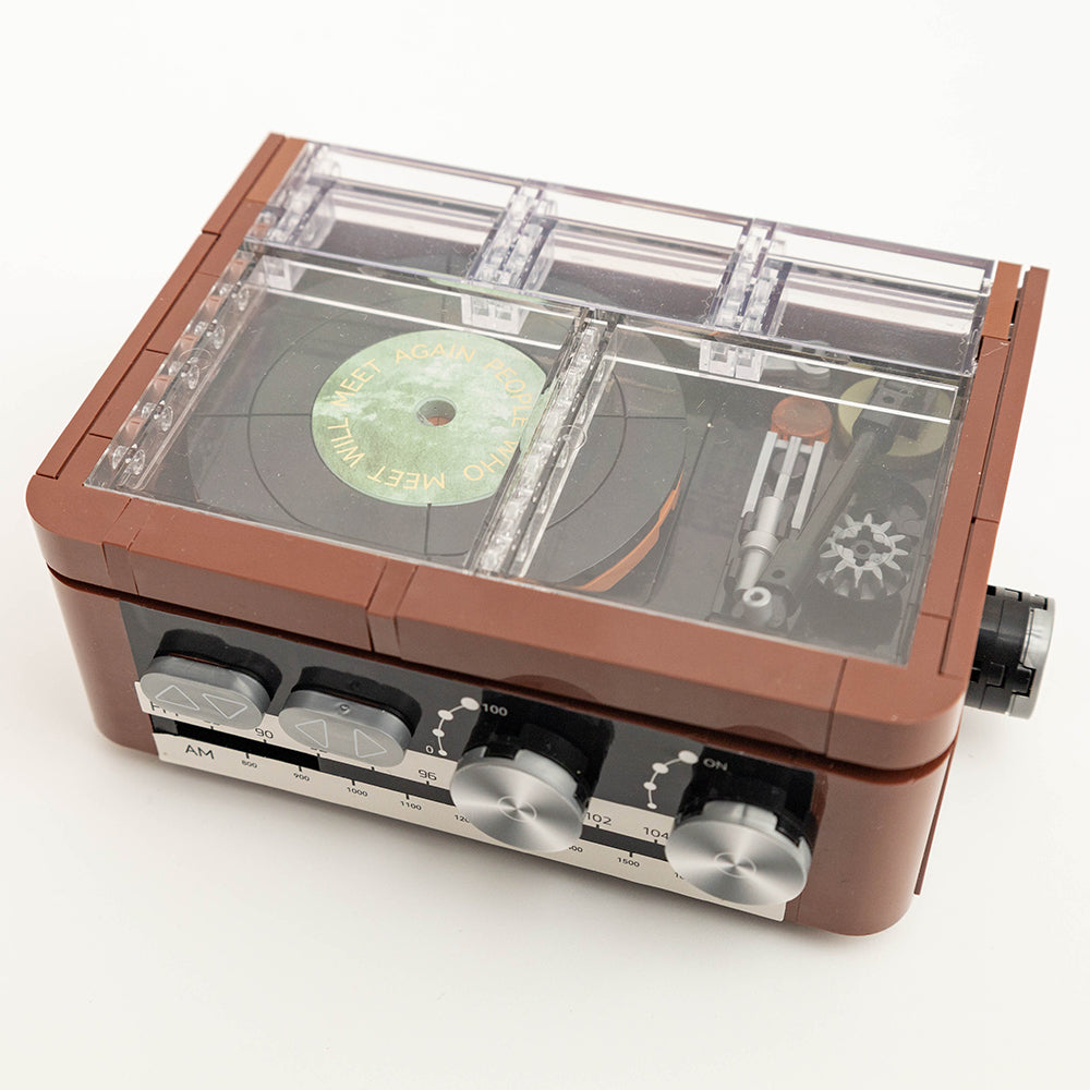 Klocki RETRO GRAMOFON - 217 elementów