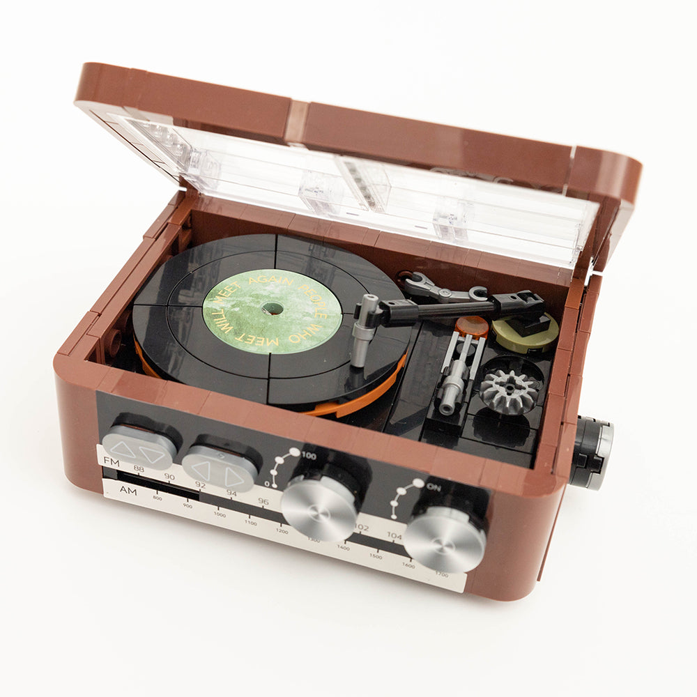 Klocki RETRO GRAMOFON - 217 elementów