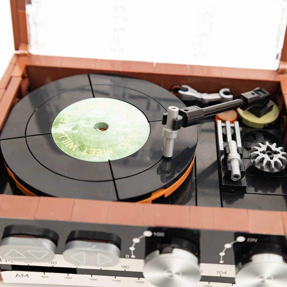 Klocki RETRO GRAMOFON - 217 elementów