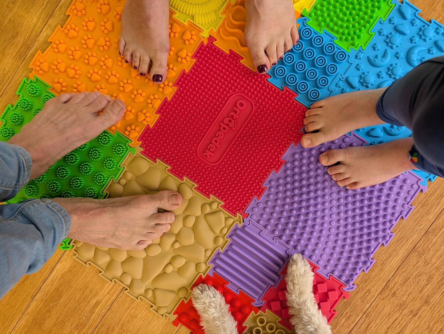 ORTOPEDEK Zestaw mat sensorycznych - 15 elementów