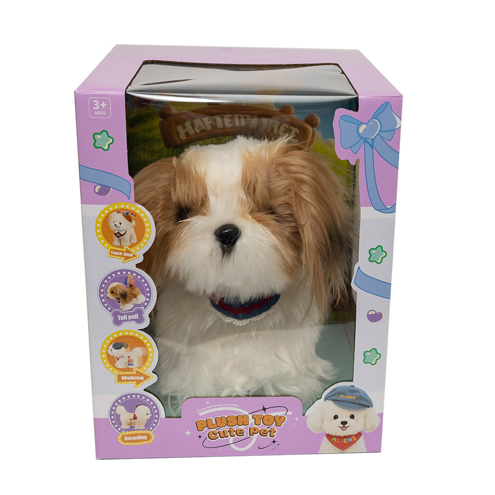 Interaktywny chodzący pies Shih-Tzu